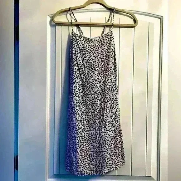 Altar’d State violet floral patterns on white Size small dress - Picture 1 of 6